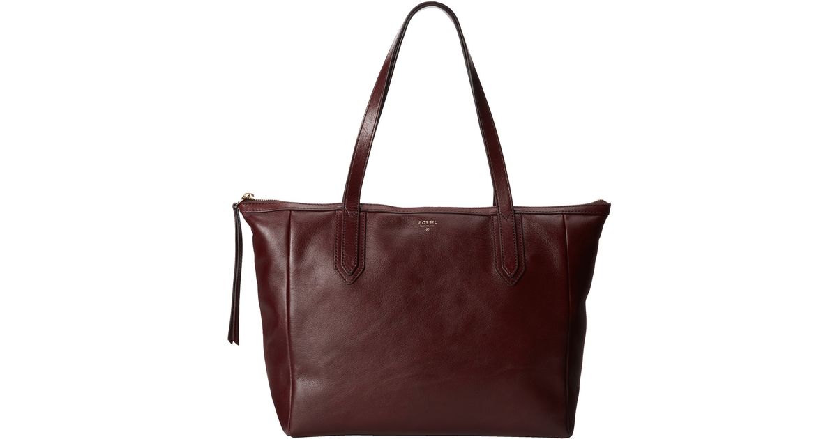 fossil sydney tote