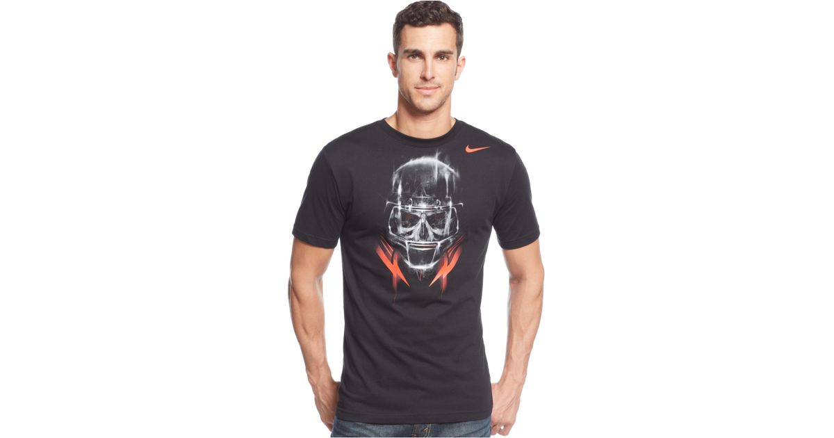 Nike Skull Dominator T-Shirt in Black for Men | Lyst