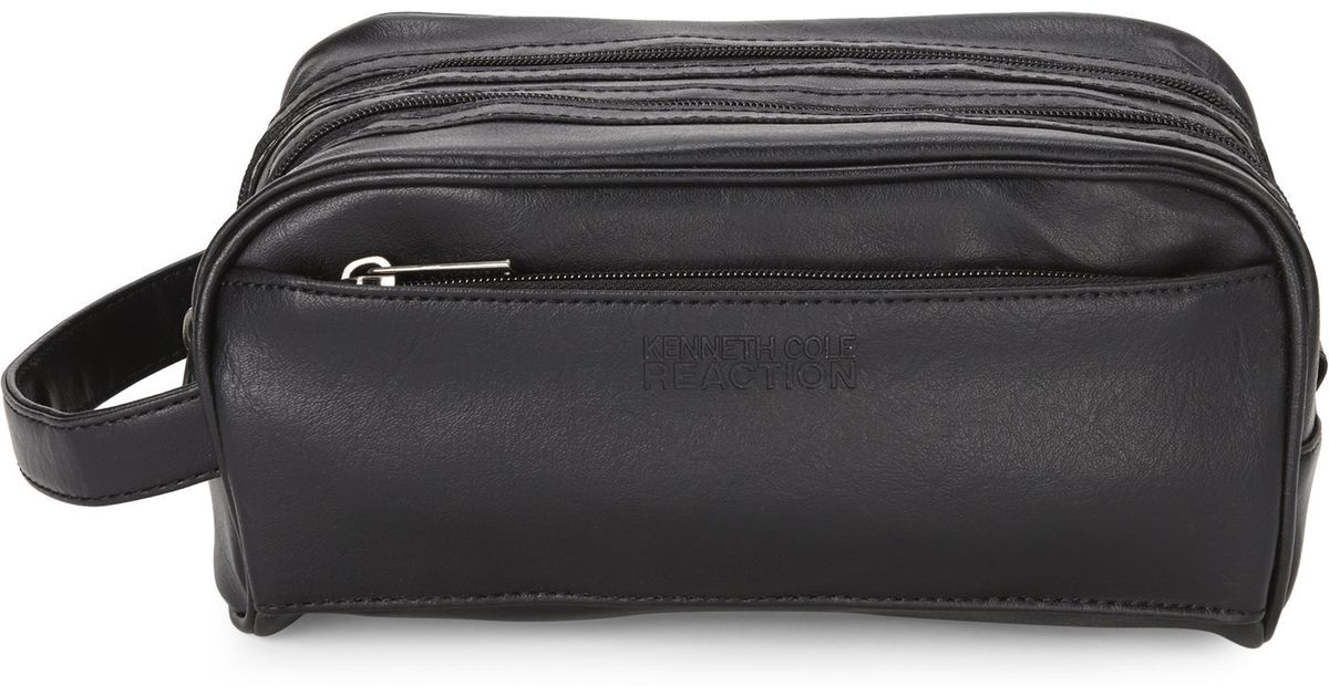 Kenneth Cole Reaction Black Kit S Part Of Me Toiletry Bag For Men