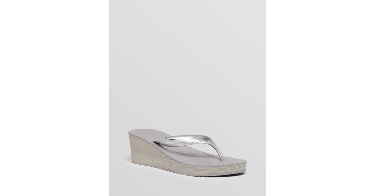 havaianas platform wedge