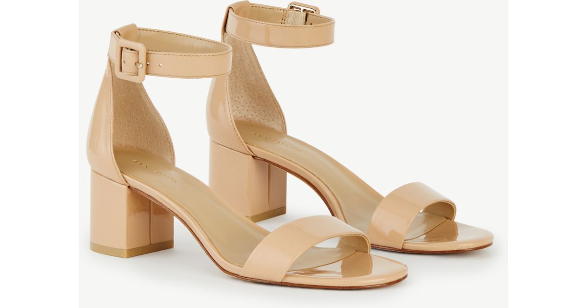 ann taylor block heel