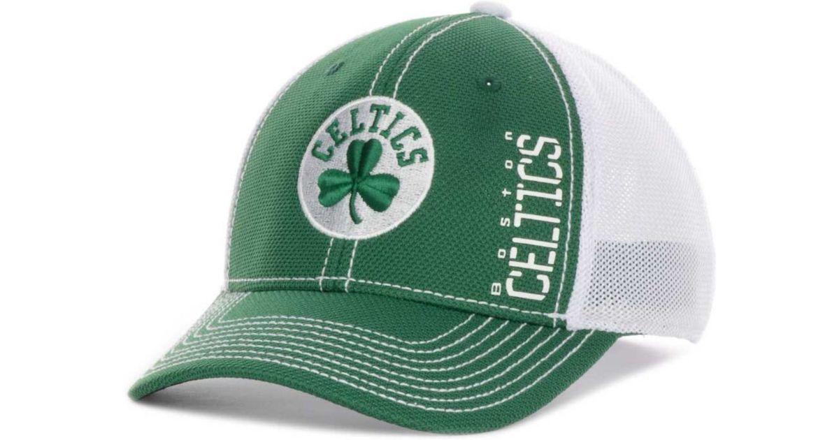 adidas Boston Celtics Nba Zone Mesh Cap in Green/White (Green) for Men |  Lyst