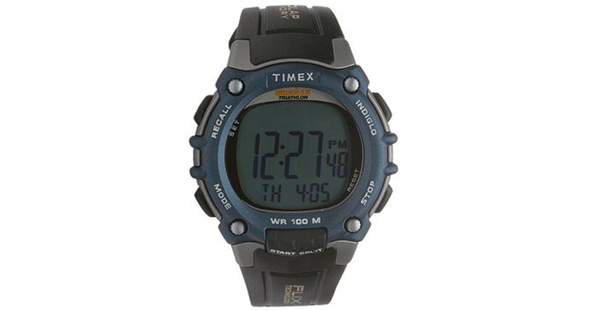 timex ironman 100 lap flix