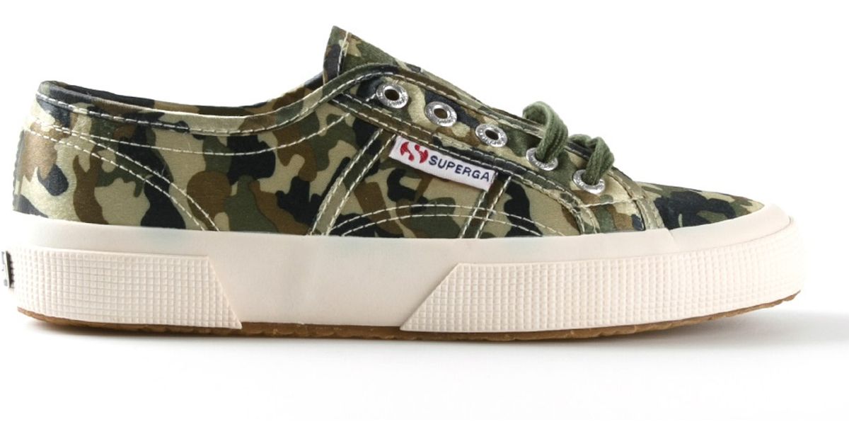 superga camouflage sneakers