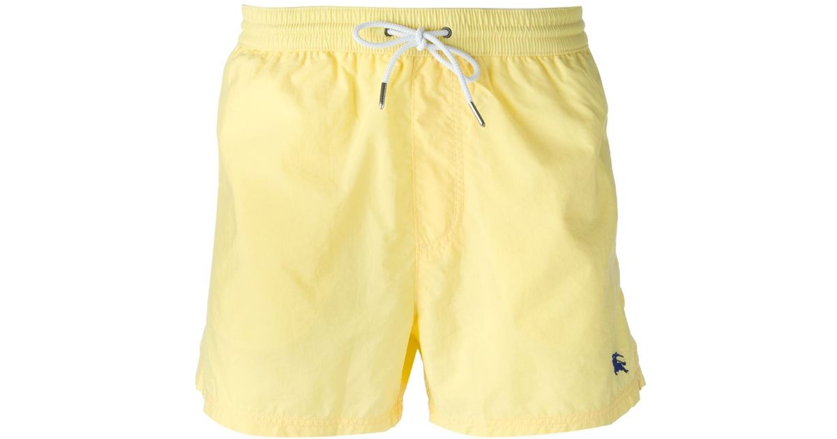 burberry shorts orange