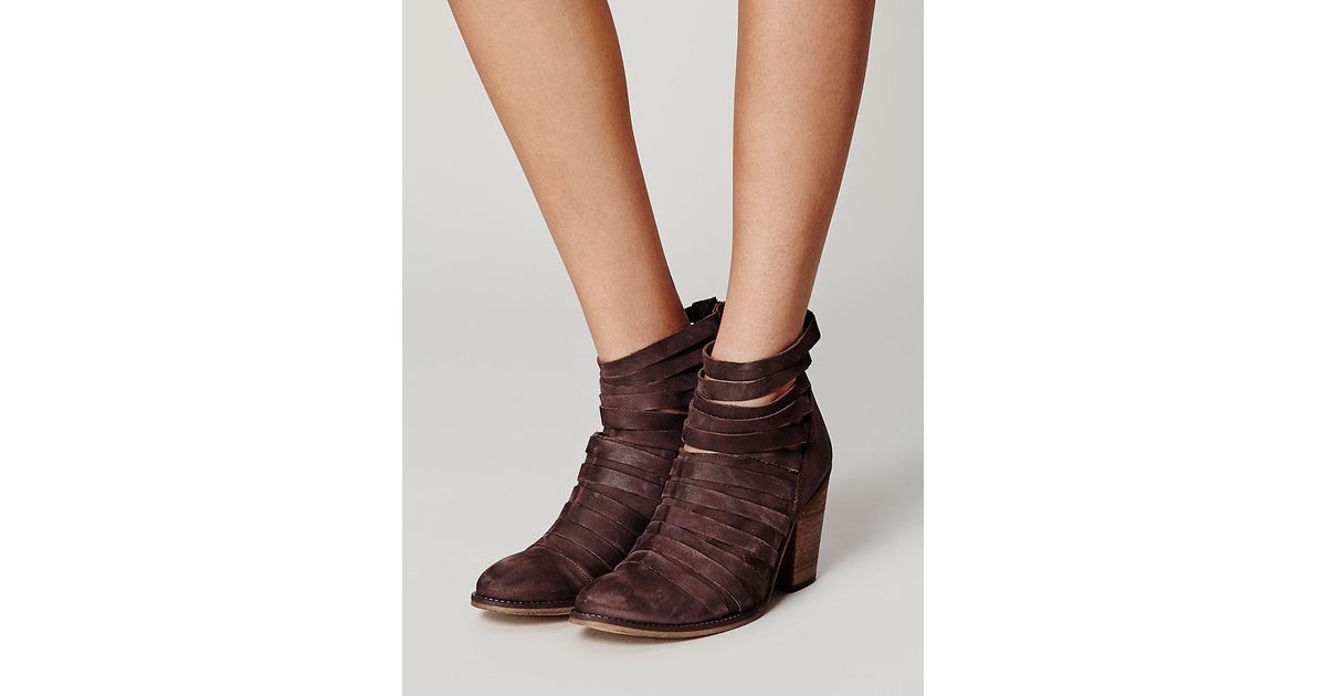 Free People Hybrid Heel Boot in Brown | Lyst