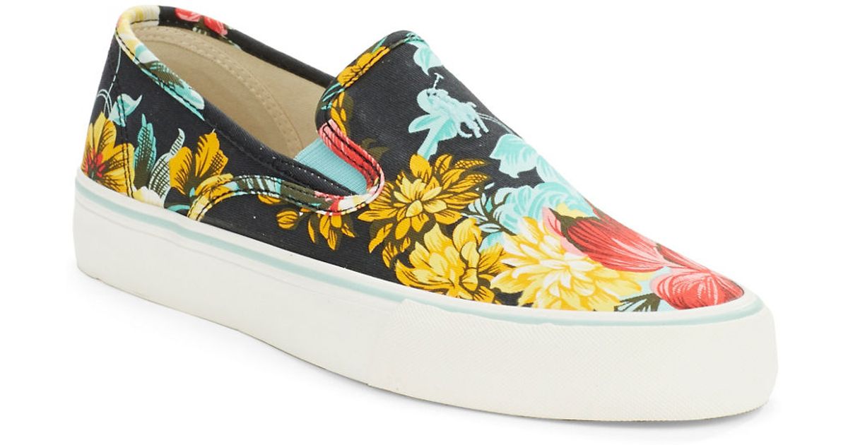 polo floral shoes