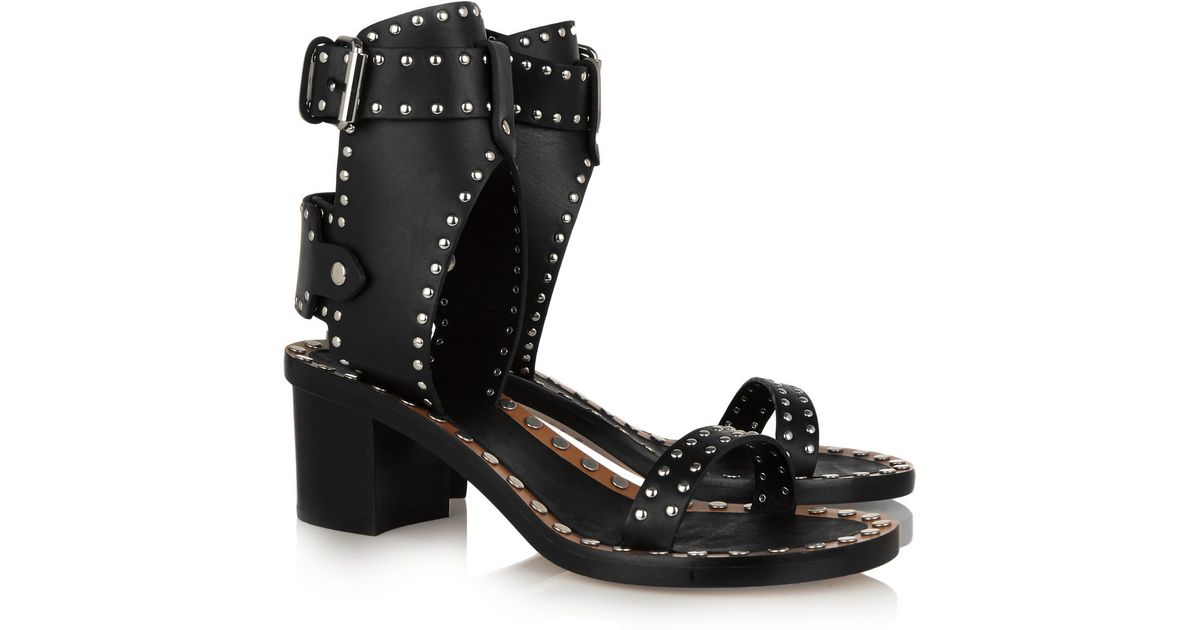 isabel marant sandals studded
