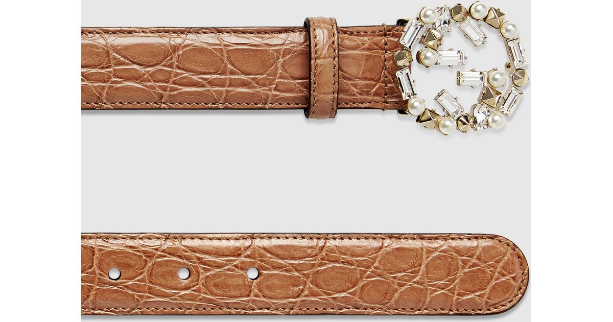 alligator gucci belt women