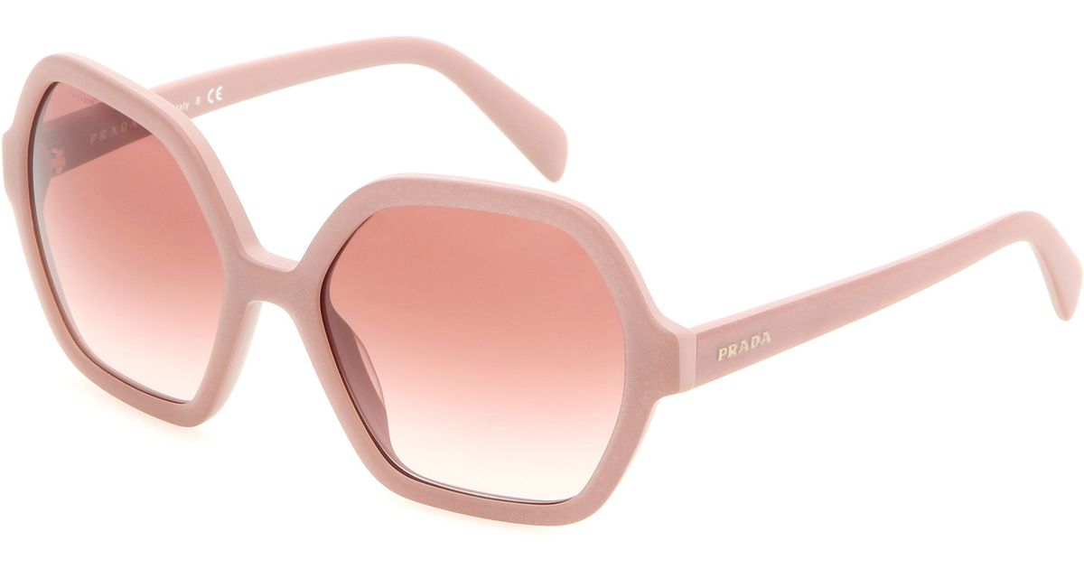 prada pink glasses
