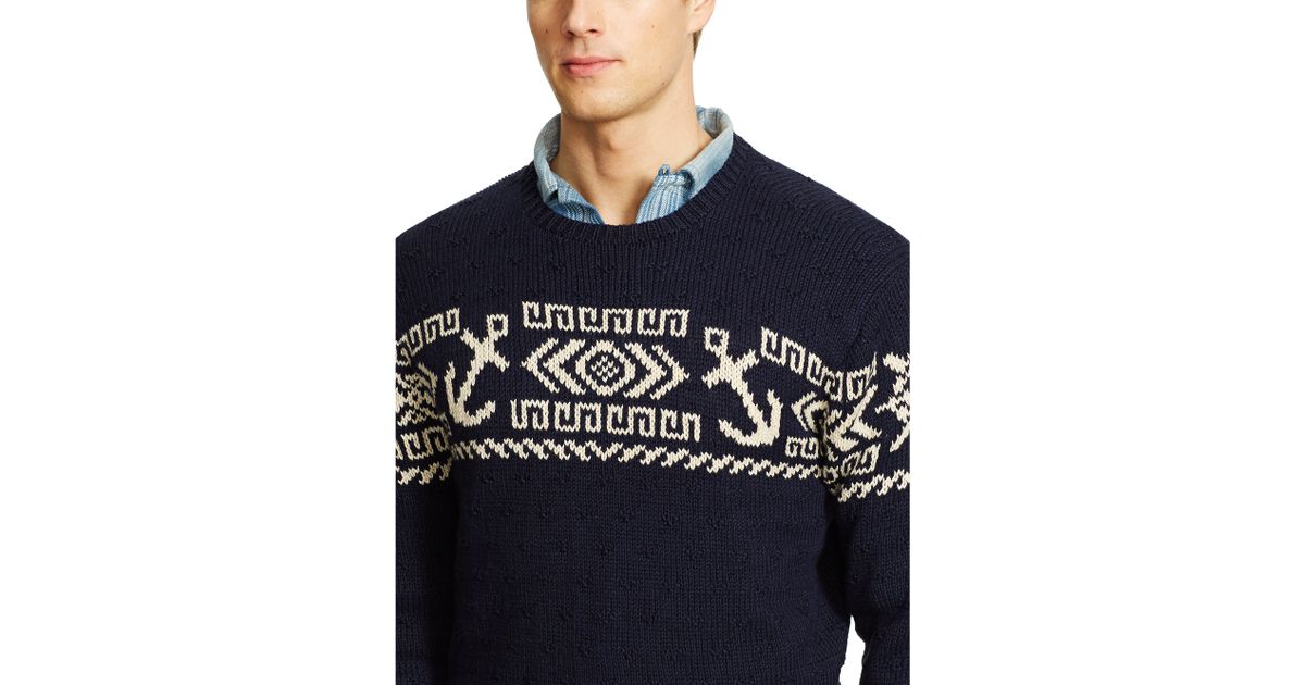 ralph lauren nautical sweater