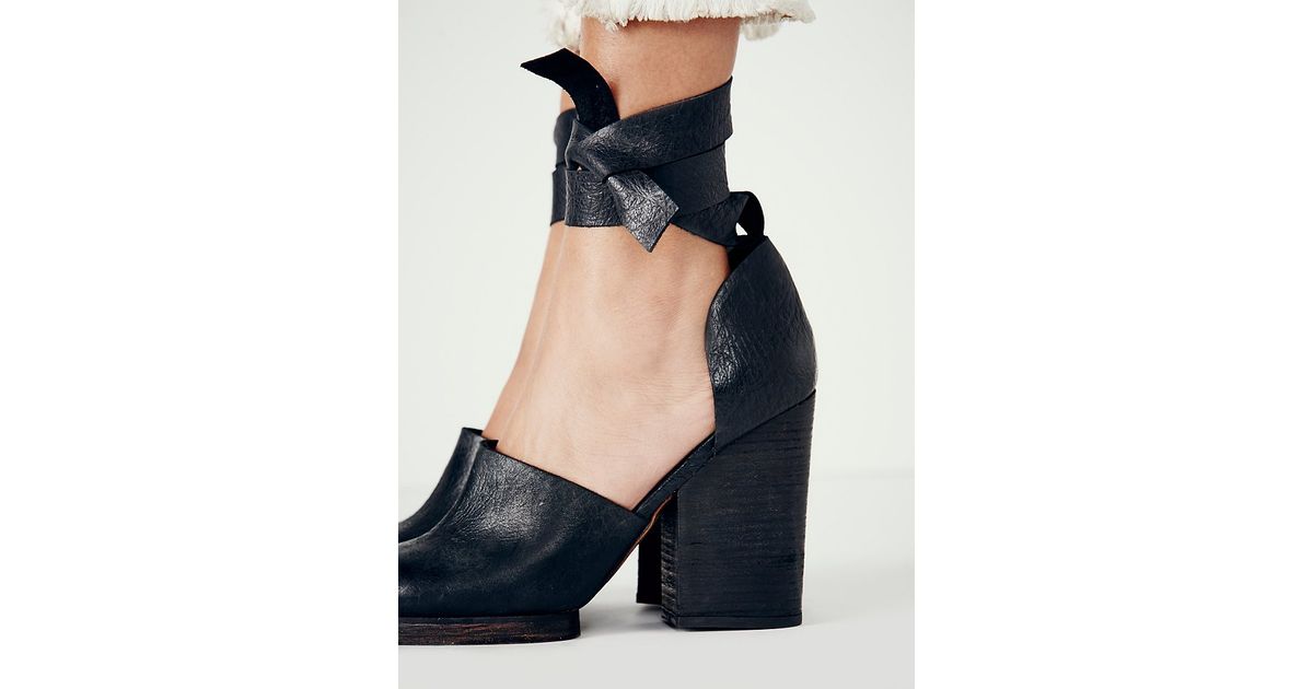 cora wrap heel