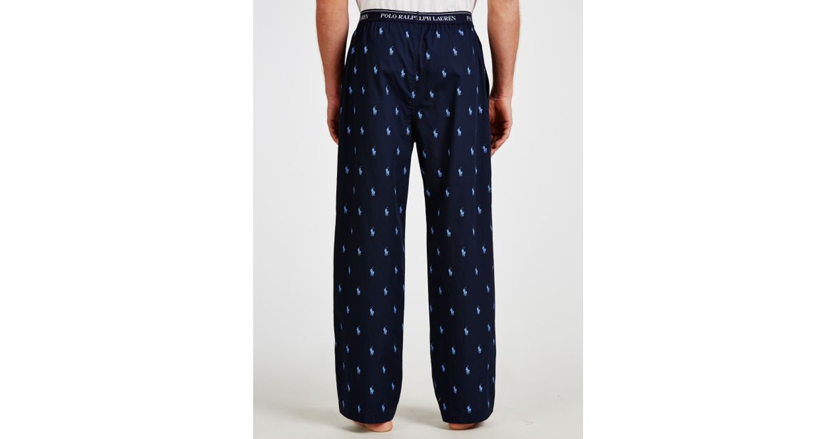Polo Ralph Lauren Allover Pony Print Pajama Pants  Bloomingdales