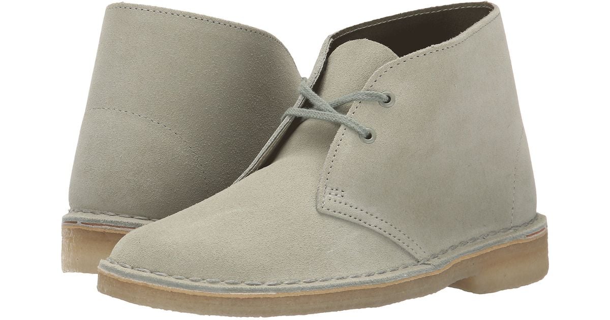 clarks green desert boots