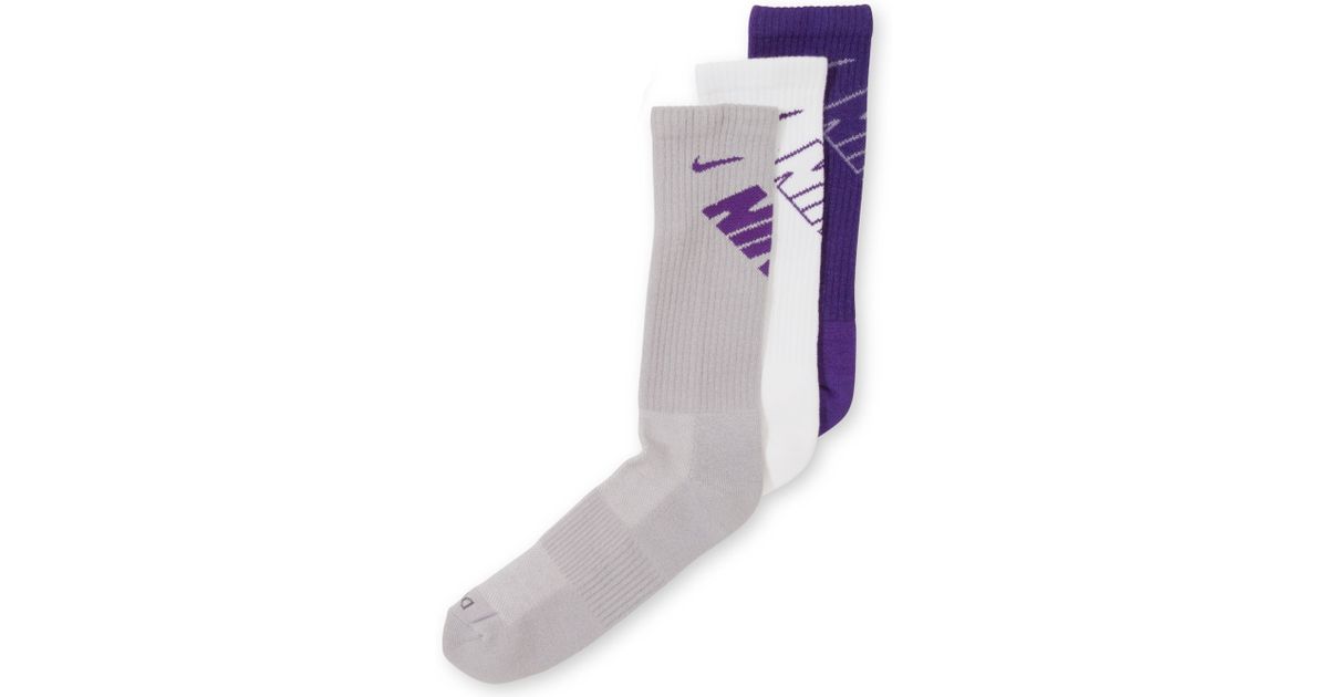 Nike Ultimatum Drifit Crew Socks 3pack for Men | Lyst