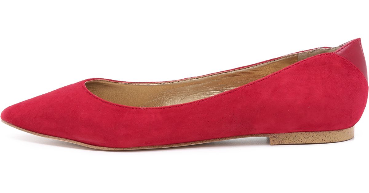 sam edelman red flats