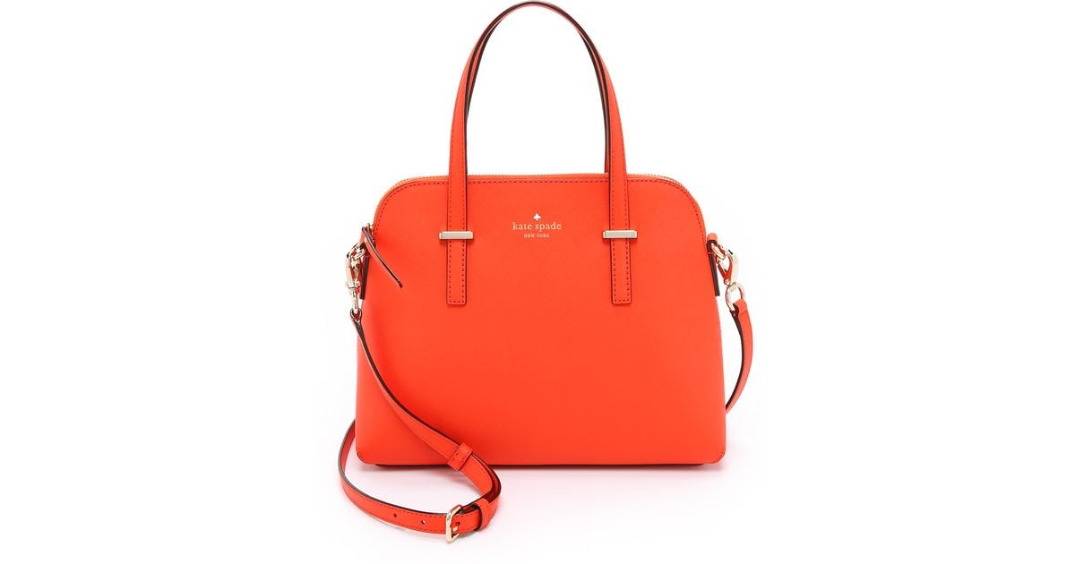 Kate Spade Maise Cross Body Bag Bright Orange Lyst