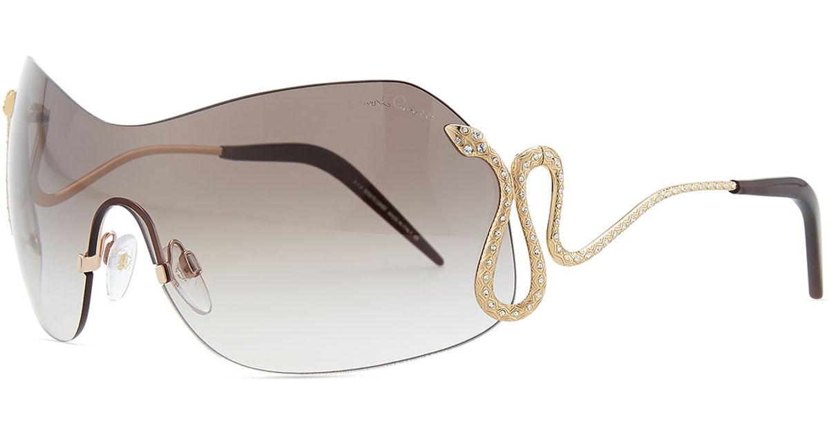 roberto cavalli shield sunglasses