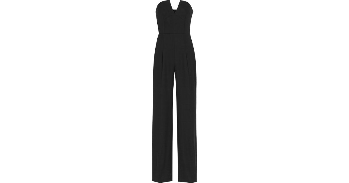 black jumpsuit reiss