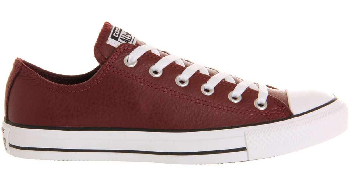 all star low leather