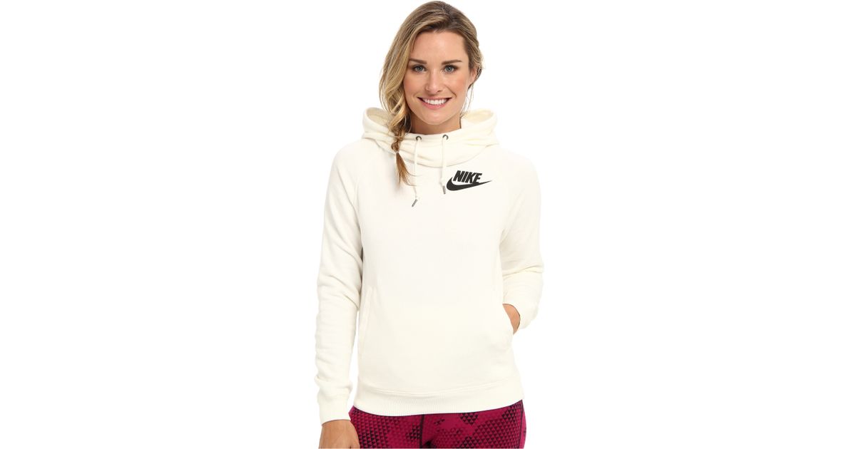nike cowl neck hoodie womens