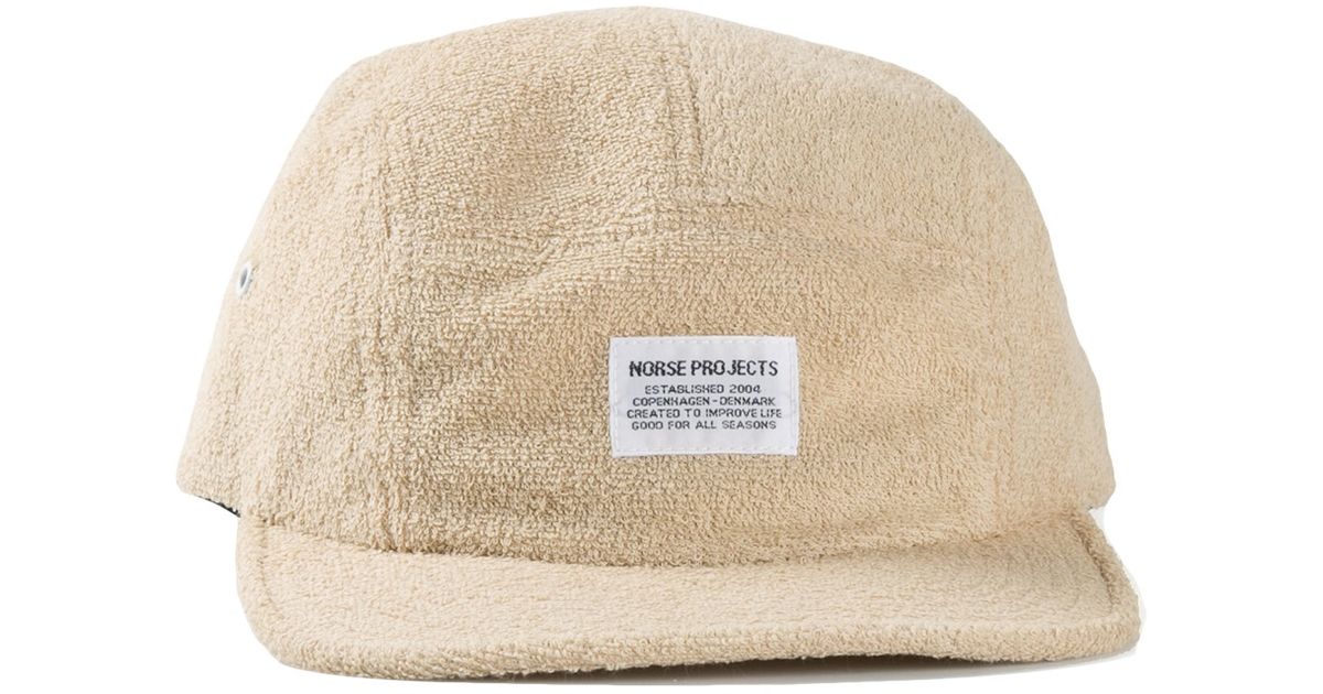Norse Projects Five Panel Cap in 