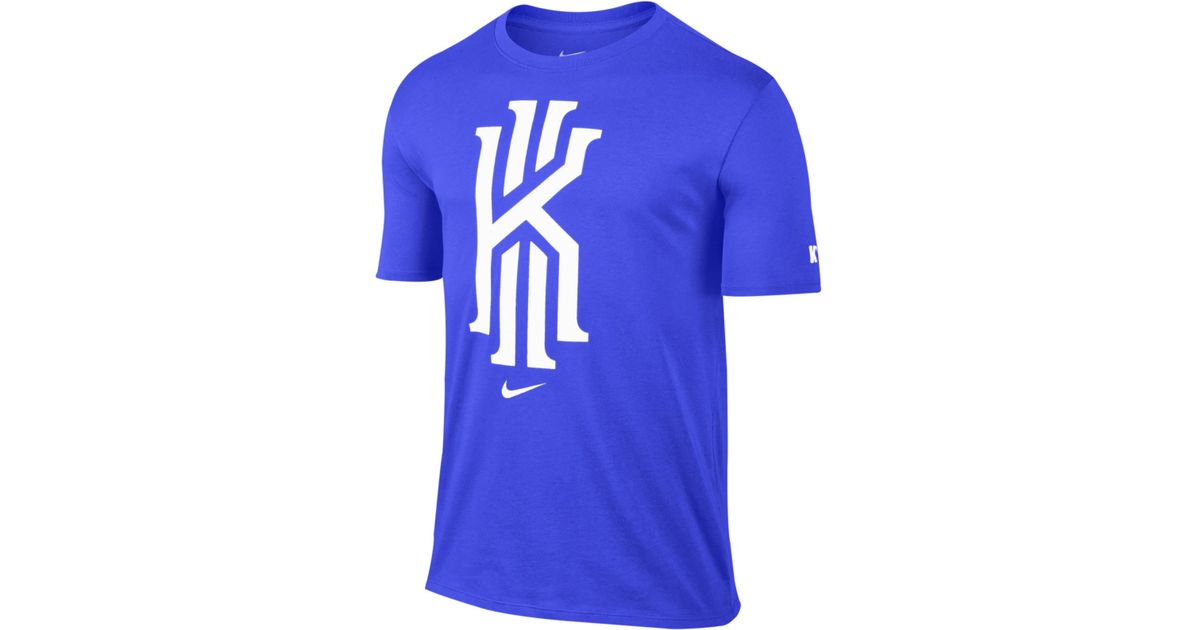 kyrie blue jersey