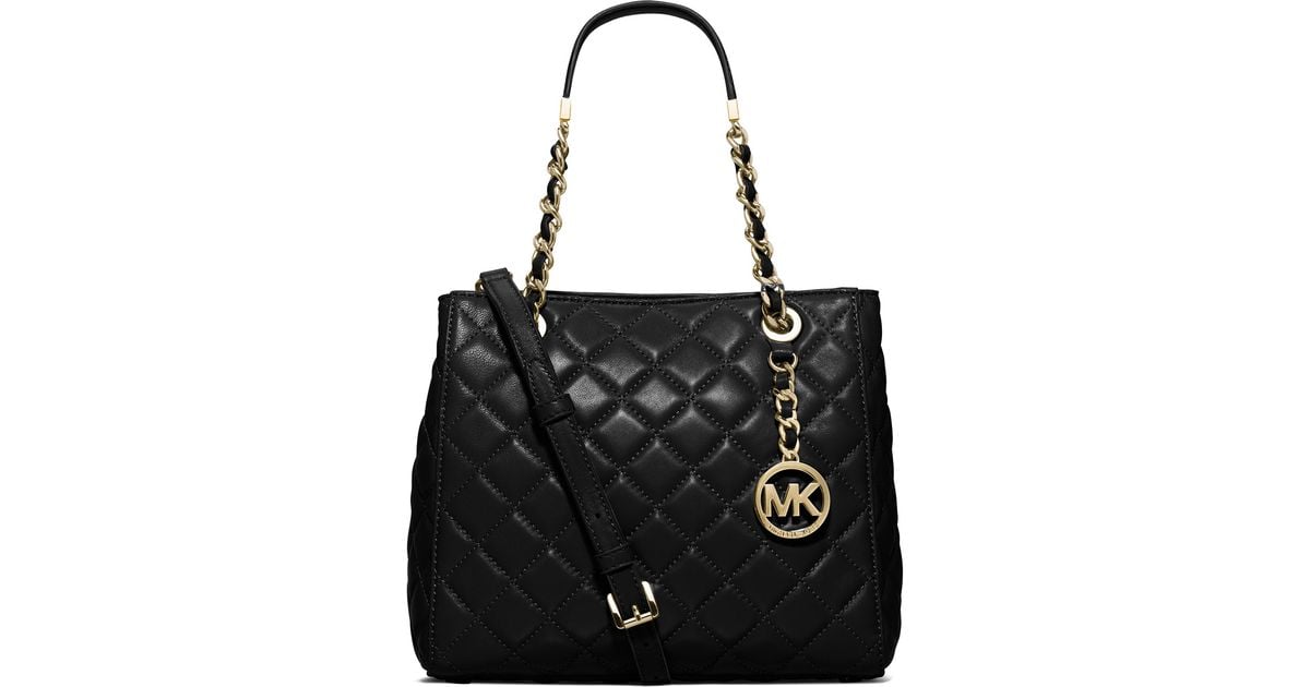 michael kors quilted tote