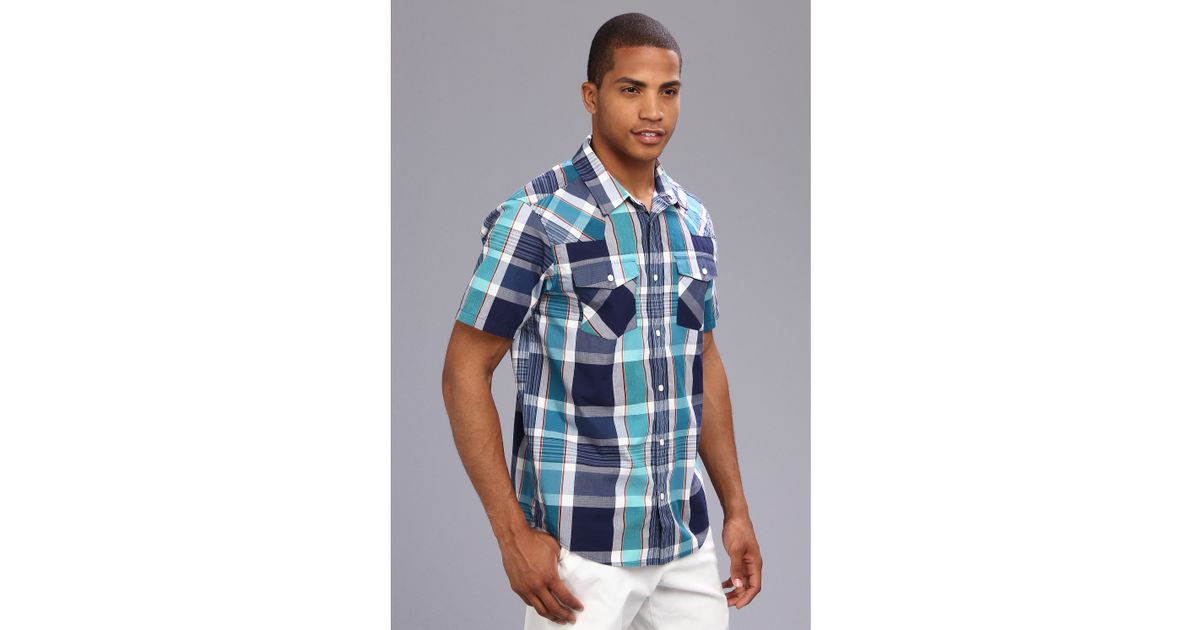 Patagonia Three Trees Shirt in Blue for 