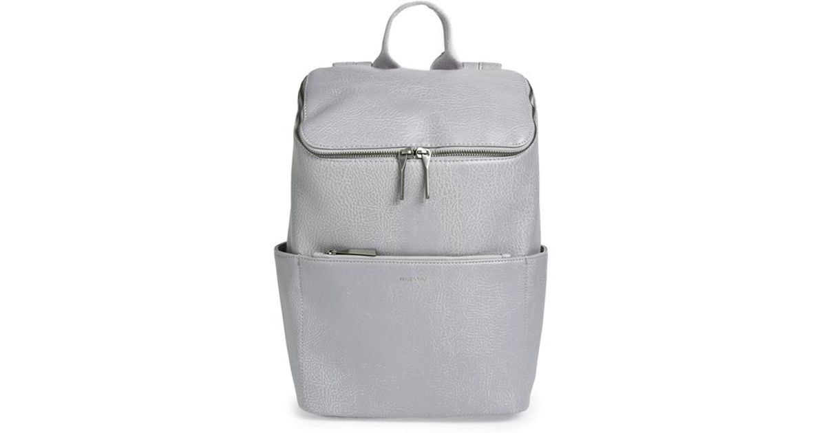 matt and nat grey backpack