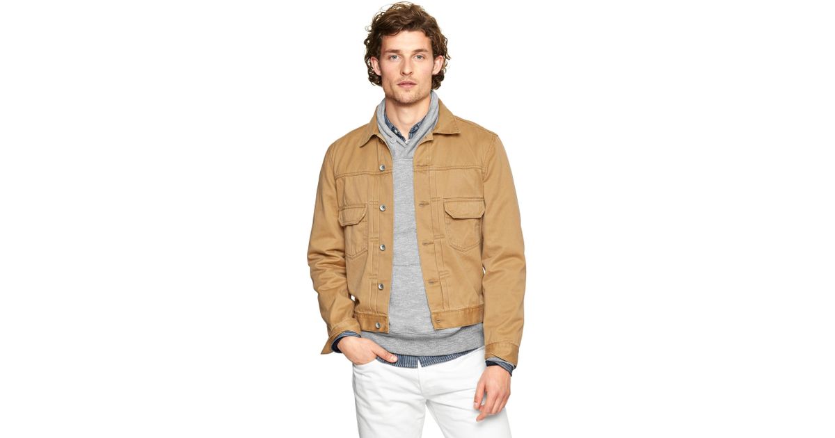 gap selvedge jacket