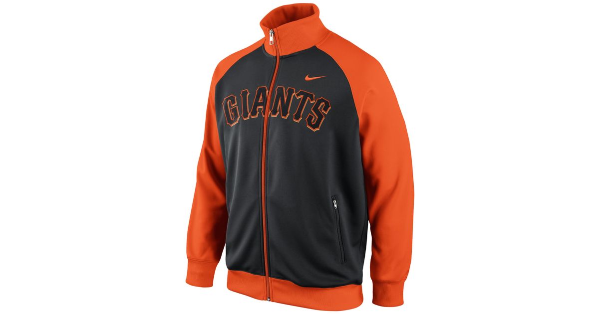 sf giants track jacket