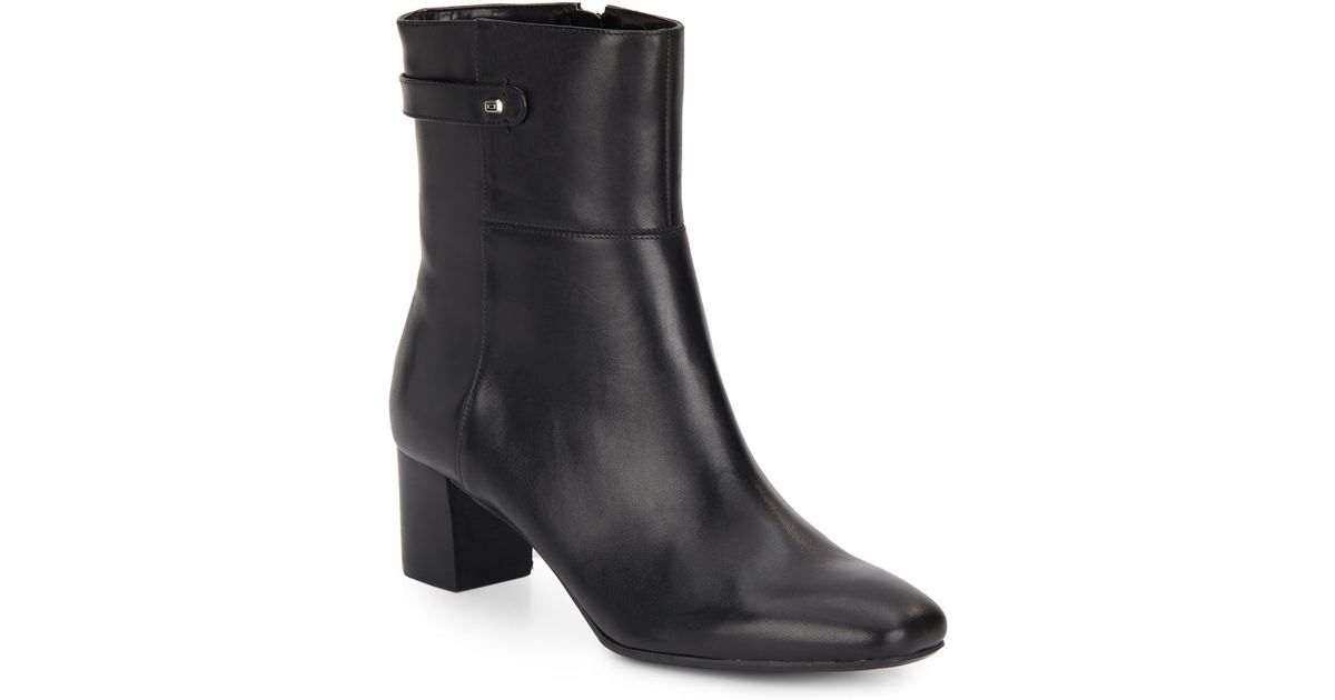 bandolino black ankle boots