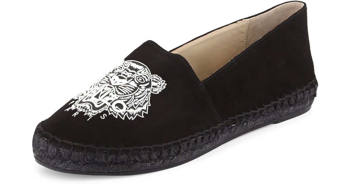 kenzo suede espadrilles