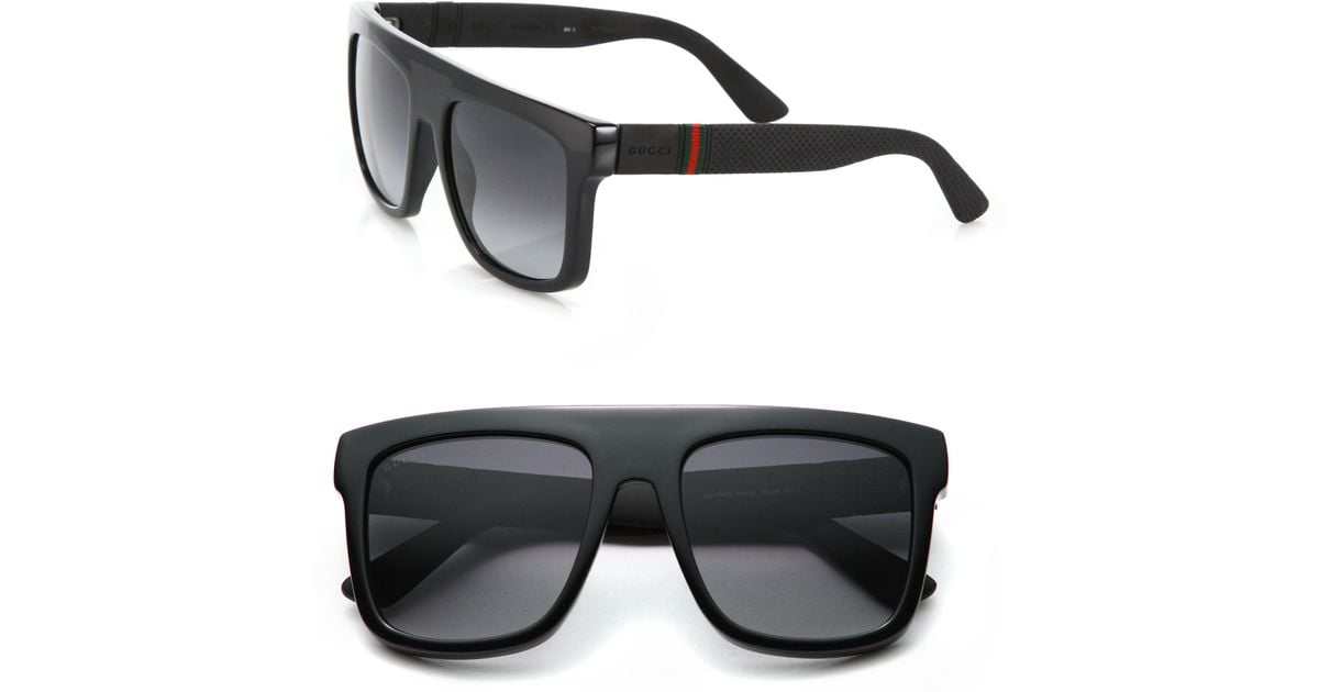 gucci 55mm oversized sunglasses