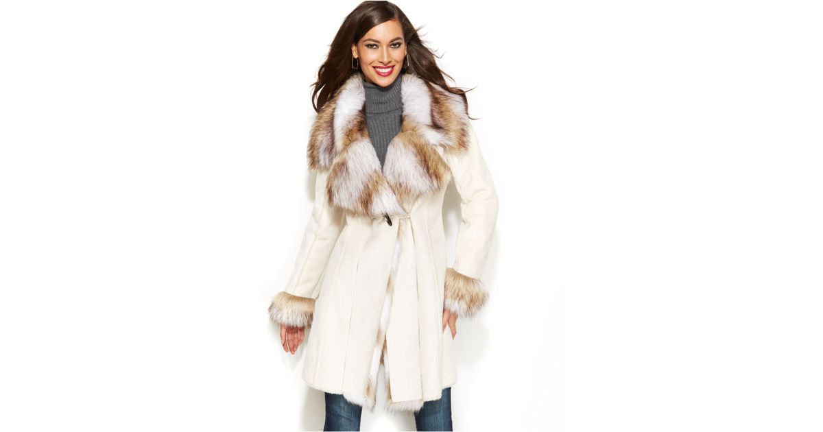 Inc International Concepts Skirted Walker Coat Created For Macy S Reviews Coats Women Women S Inc International Concepts