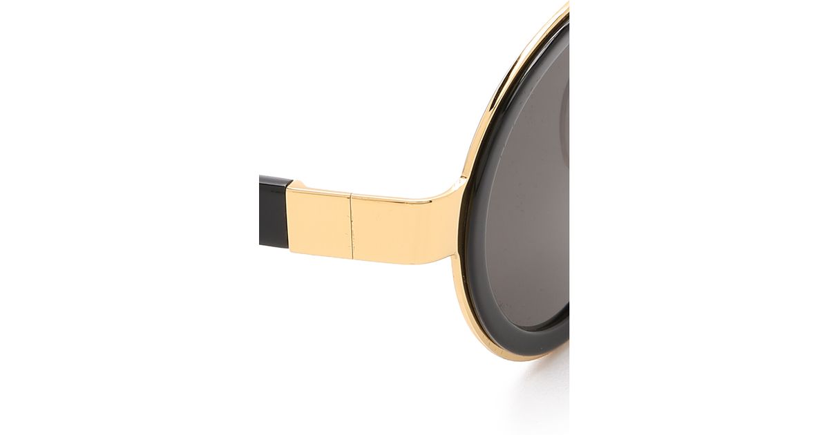 Retrosuperfuture Santa Sunglasses - Black/Black | Lyst