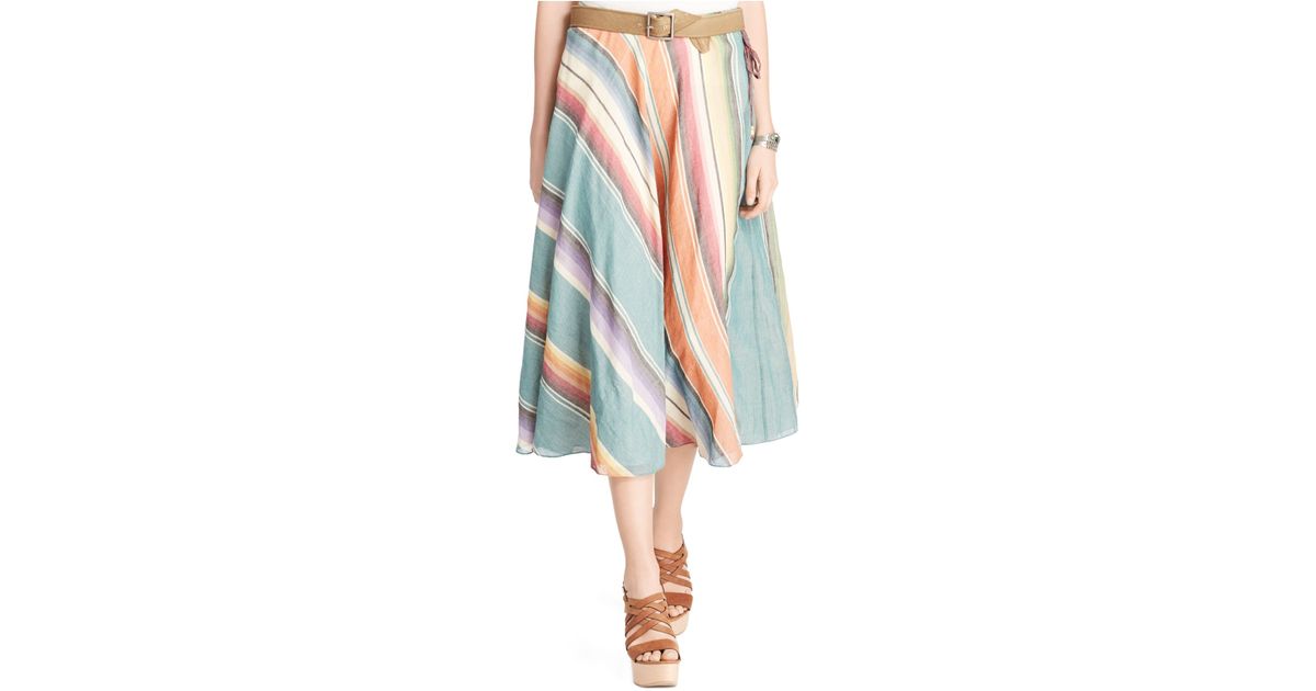 serape maxi skirt