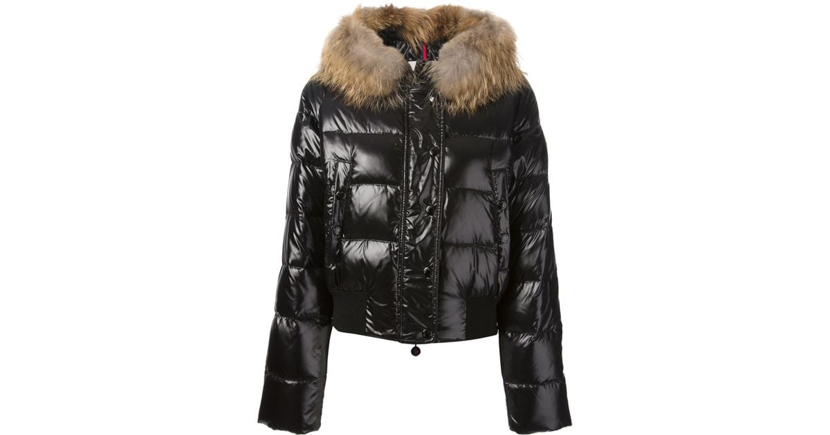 Moncler Alpin Padded Jacket in Black | Lyst