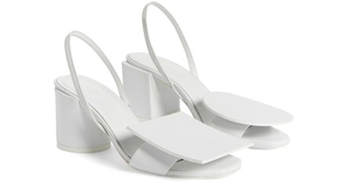 jacquemus white heels