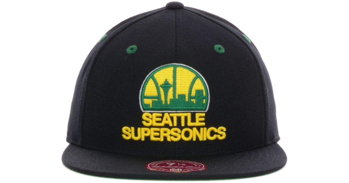 supersonics fitted hat