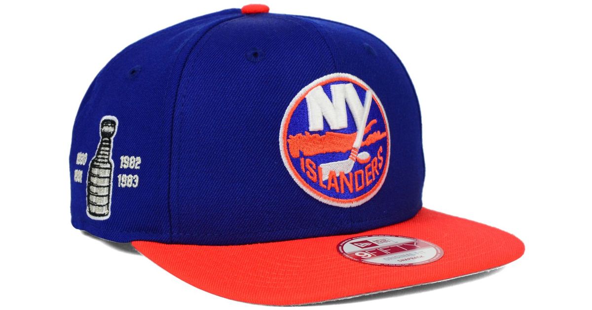 KTZ New York Islanders Stanley Cup Champ Collection 9fifty Snapback Cap