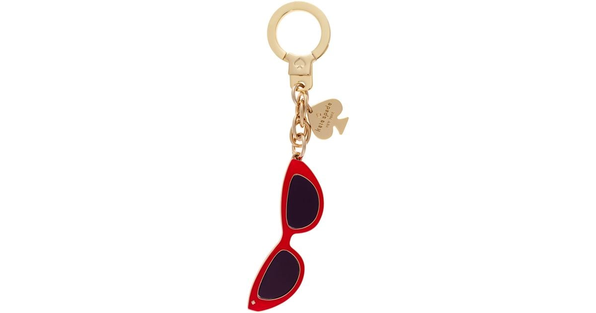 Kate Spade Kate Spade Key Fobs Sunnies Keychain in Metallic Lyst