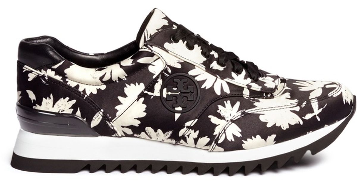 tory burch canvas sneakers