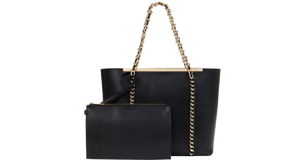 ted baker black chain bag