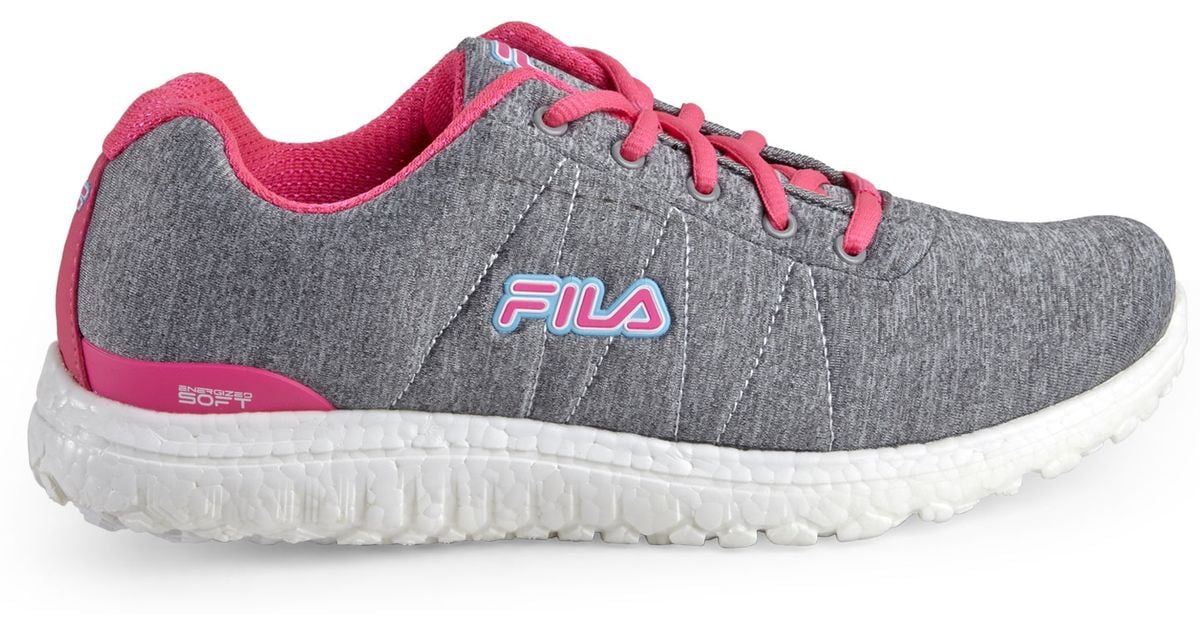 fila shoes pink and grey