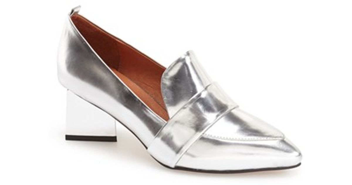 jeffrey campbell silver shoes