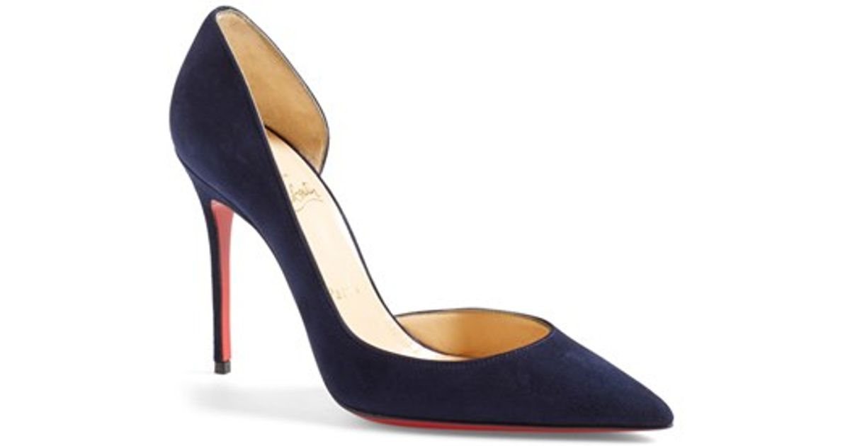 louboutin iriza suede