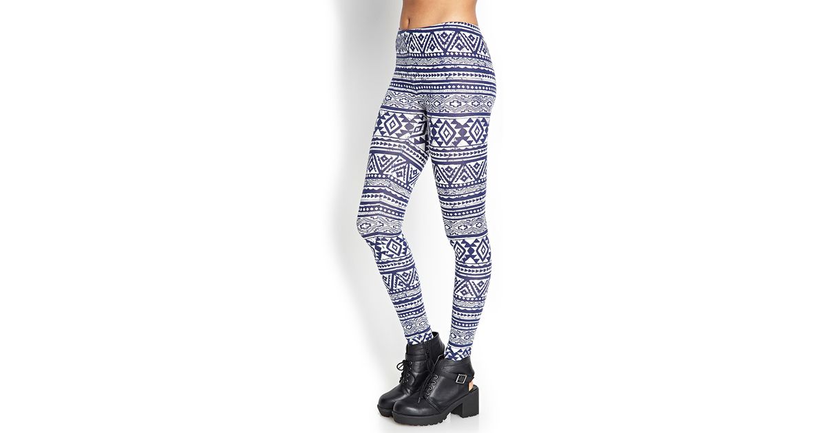 tribal print leggings