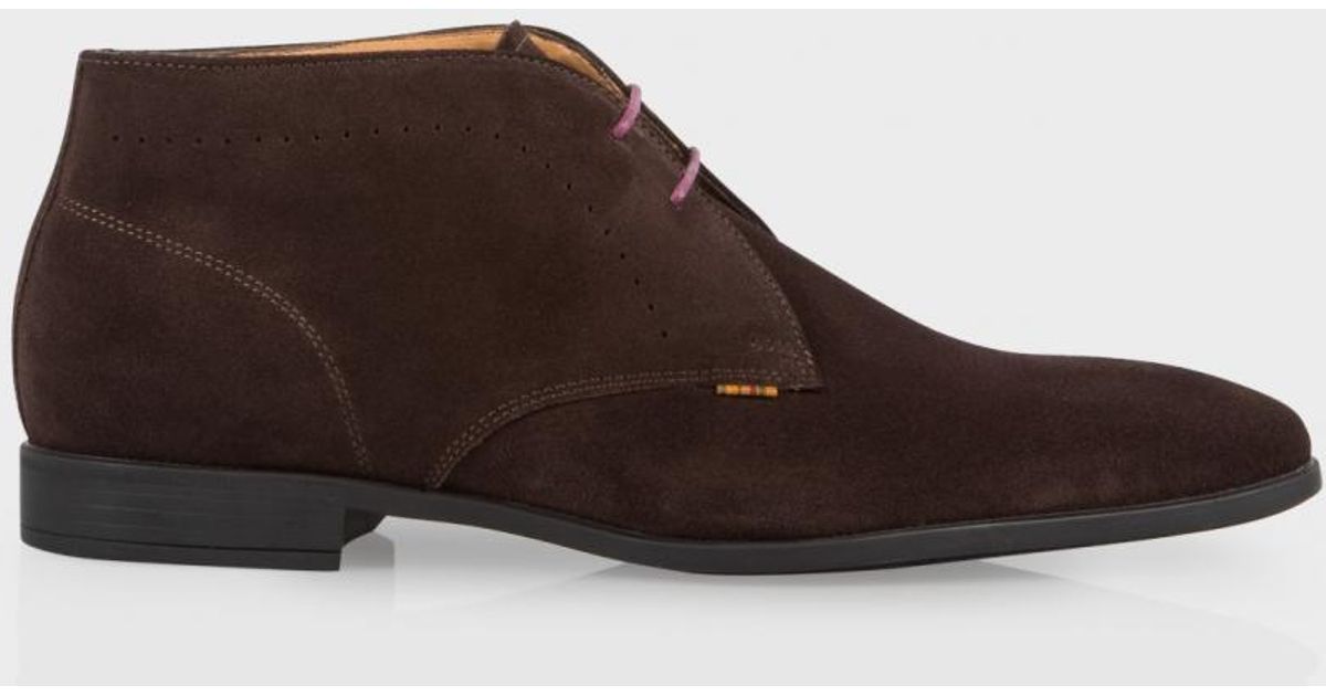 dark brown desert boots